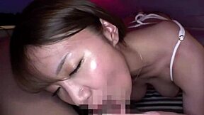 Japanese babe with sexy ass and tits cums from fingers, vibrator, and cock.