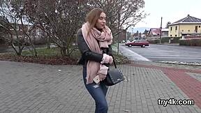 lovable girl sucks my dick in pov and gets her slit pounded