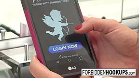 A Food Delivery Turns Into Step-Siblings Banging With Facial Cumshot