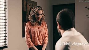 Secretary Rides Cowgirl In Office Deepthroat