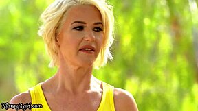 Casual-Narrative Mommysgirl, just hooked up with my busty stepmom on a wild hike. We got into some serious action!