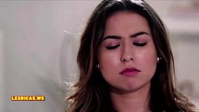 Interracial Lesbian Kiss: Can Ebony and Teen Resist Each Other?