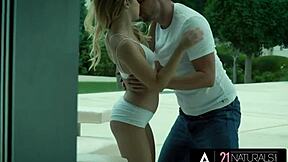 Mona Blue's wet pussy gets drilled hard in multiple positions