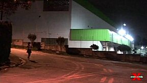 Redhead schoolgirl gets used to sucking and giving ass to classmates