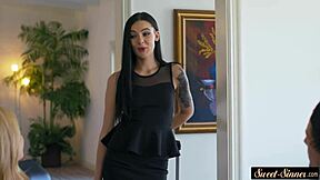 petite latina teen fucked and jizzed on!