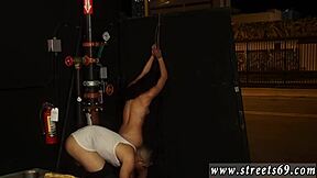 rough threesome on casting couch with petite participant