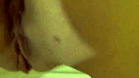 petite with pendulant tits plays with herself and gives handjob