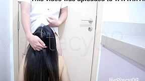 Pinay teen 18+ pays delivery boy with her tight hole