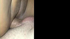 Real amateur filipina creampie with messy cum in pussy