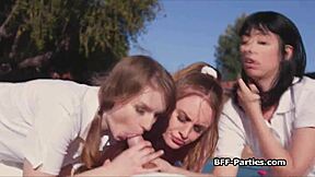 I’m still buzzing from that wild foursome with kinky teen 18+s at the tennis court. It was pure chaos and fun!