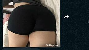 My cheating neighbor sells herself for clothes in steamy whatsapp gym chat.