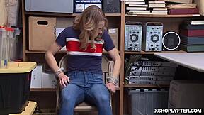 Shoplyfters teen gets pussy drilled from behind by lp officer