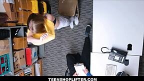 Teenshoplifter com - tiny blonde teen catarina petrov caught stealing