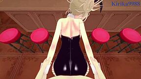 Himiko Toga fucks Izuku Midoriya intensely! Creampie action!