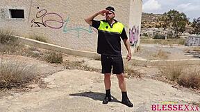 Student teen 18+ fucked by police - magic javi & paola hard