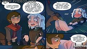 Young virgin elf drilled by prince in wild forest encounter.