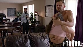 Petite 18+ Gal Ritchie Feels Intense Pleasure With Vince Karter