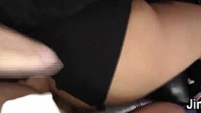 Euro Teen in Skirt Gets Slammed by Older Guy Hard