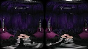 Vr bangers burlesque show with ivy wolfe petite blonde riding