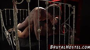 Felicity Feline worships feet of excited young tourists