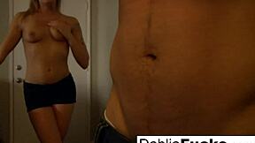 Hot amateur clip with James Dean banging a blonde teen hard