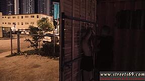 Girl dominates old man and teen in wild bondage! 😈