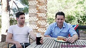 Hey, stepdaughter gets pussy eaten in taboo