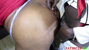 i wore a dress to entice my lecturer and got bent over for doggystyle blowjob and big cock cumshot