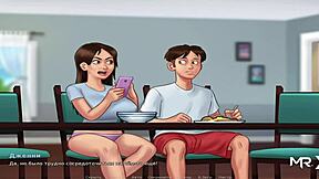 Oh fuck, that french teacher in summertimesaga episode 31!