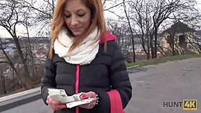 hunt4k guy offers cash for steamy encounter with cute teen 18+ redhead