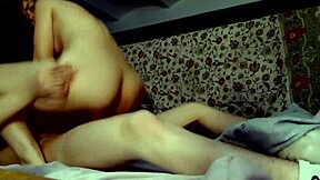 redhead latina with big ass moans while cute cock fucks her romantically