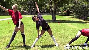 Teen Party Turns Into Wild Gang Bang Action.