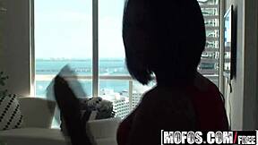 Pervs on patrol catch stefania mafra at carwash. They exploit her with sucking and more.