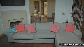 Nicole Pleasing Fat Dick On Couch