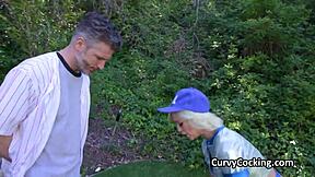 Balls DEEP PENETRATION after sweaty baseball training session.