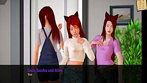 My New Family Episode 259 Featuring Redhead MILF with Big Tits and Ass