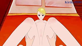 Winry Rockbell and Riza Hawkeye in Intense POV Hentai Sex