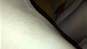 When my boyfriend leaves me alone, I need money, so I do rimjobs and blowjobs as a petite teen prostitute