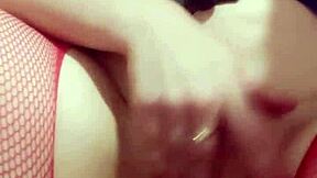 Wife Fingering Pussy And Films It On Camera For Husband