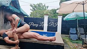 i made my wife squirt in the pool