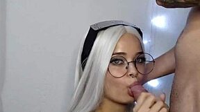 loirinha white moon cravin cum in hot cosplay blowjob