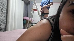 i caught my neighbor with a hard cock staring at my fat ass