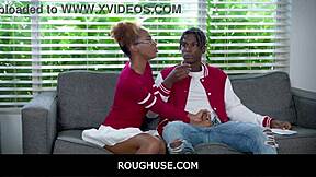 RoughUse - FreeUse Black Teen Stepsister James Cameron Nicky Rebel in Hardcore Action!
