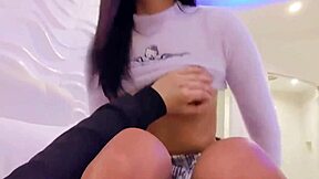 Damn, flaquita culona student rides hard after school for fun!