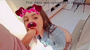 Big ass latina, suck that rich cock at ex-husband's house?