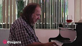 Faith Leon takes a black man's load deep inside her tight pussy.