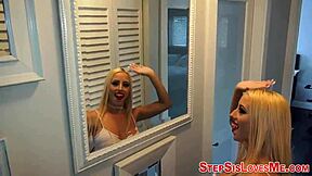 amateur teen gets licked in pov