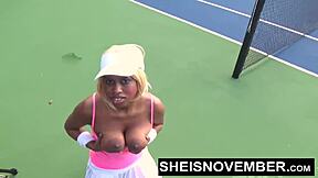 i got my face painted by big cock, gripping my breasts