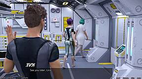 Stranded in Space 42: Meeting Petite 18+ Superstar with Huge Tits