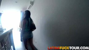 colombian amateur's first porn experience